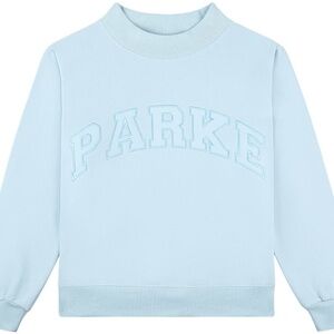 Parke Ice Blue Mockneck